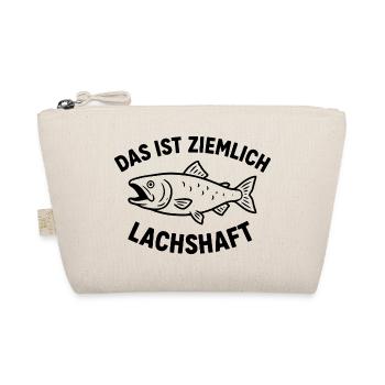  Das Ist Ziemlich Lachshaft Lachs Angeln Humor - Bio-Täschchen - Natur - Vorne