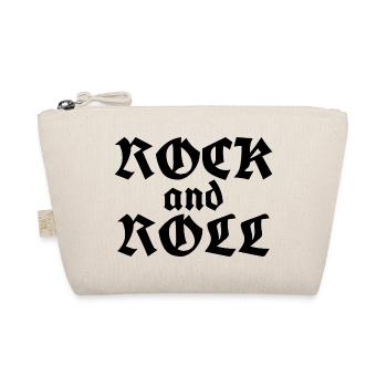 Rock'n'Roll-Gotik-Typografie-Design - Bio-Täschchen - Natur - Vorne