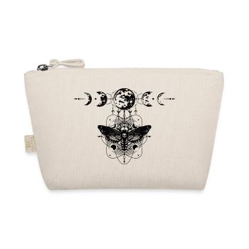 Gothic Wicca Goth Okkult Skullmystic Auge - Bio-Täschchen - Natur - Vorne