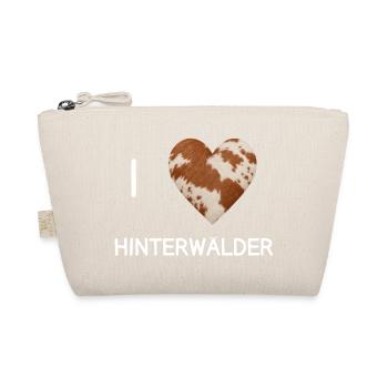 I Love Hinterwälder – Herz für Rinderfans - Bio-Täschchen - Natur - Vorne