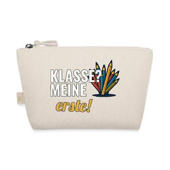 Grundschullehrerin Geschenk für die erste Klasse - Bio-Täschchen - Natur - Vorne