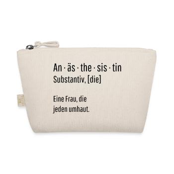 Anästhesistin Substantiv Definition Geschenk - Bio-Täschchen - Natur - Vorne