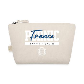 Pornic Frankreich Koordinaten Reise Souvenir - Bio-Täschchen - Natur - Vorne