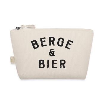 Berge und Bier - Bio-Täschchen - Natur - Vorne