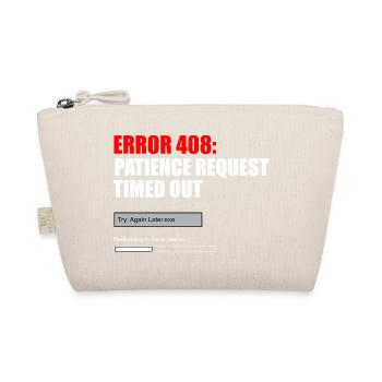 Fehler 408 Patience Timeout-Grafik - Bio-Täschchen - Natur - Vorne
