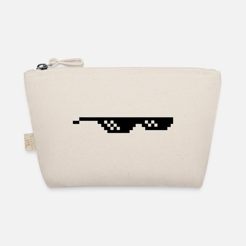 Deal with it Sonnenbrille Pixelbrille - Bio-Täschchen - Natur