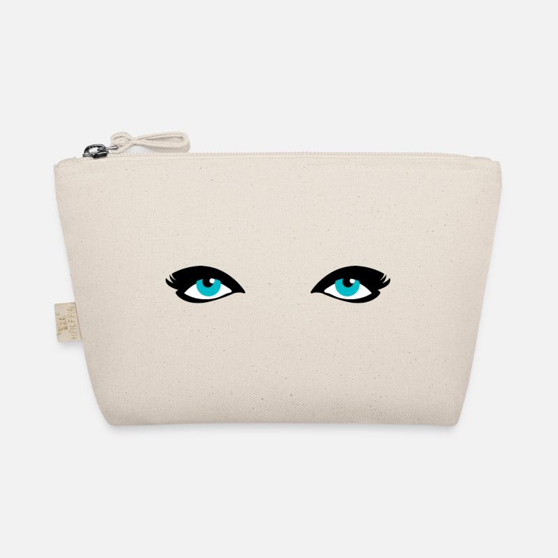 blue eyes Organic Pouch