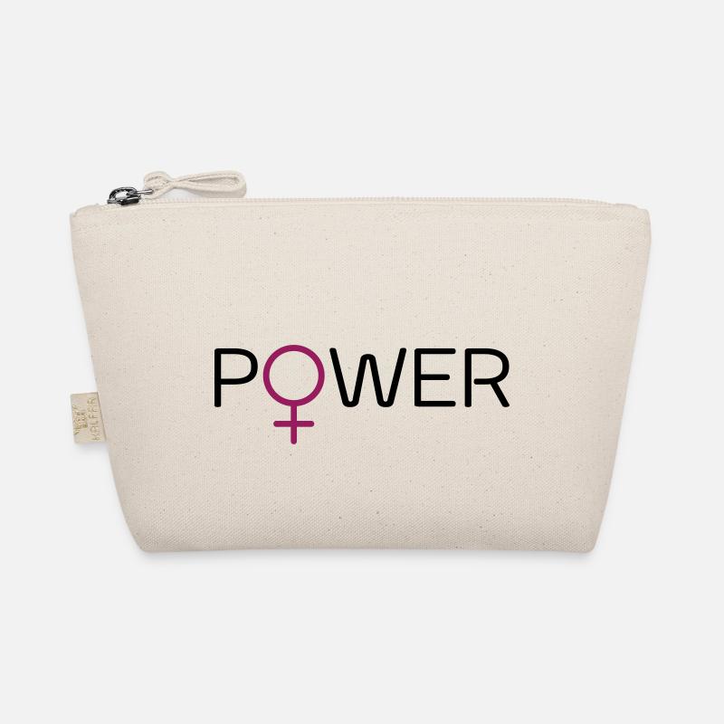 Powerfrau - Bio-Täschchen - Natur