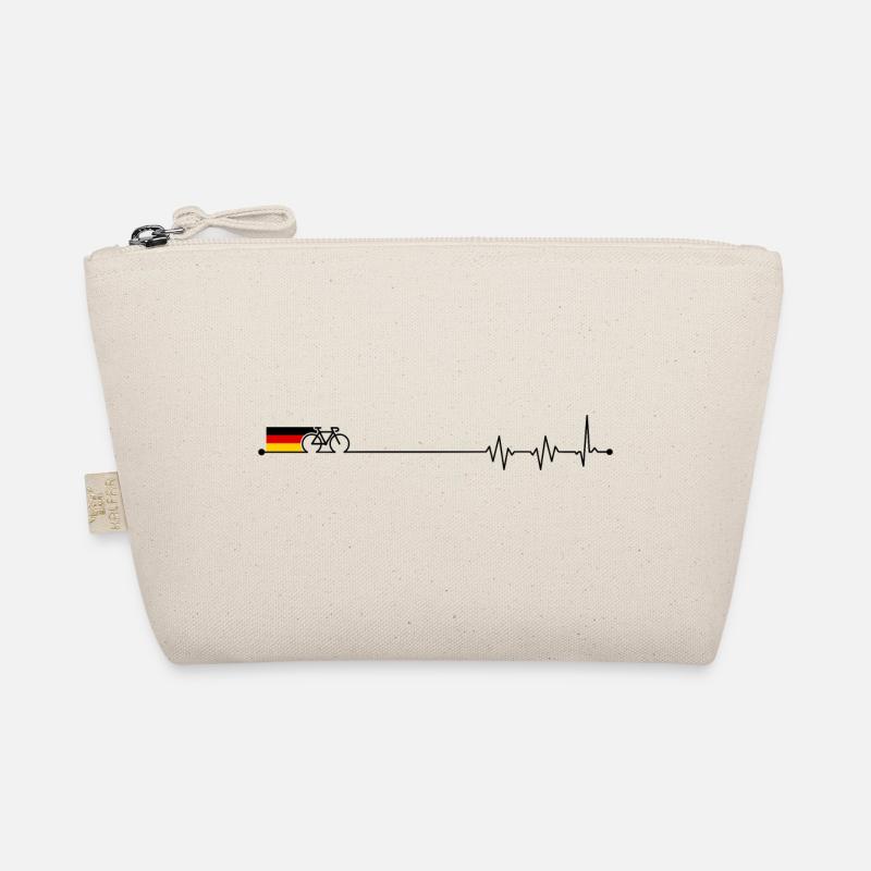 Drapeau allemand bicyclette Trousse biologique