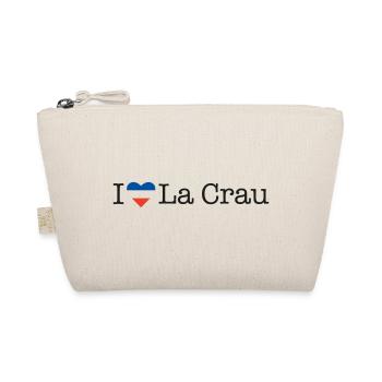 I love La Crau - Bio-Täschchen - Natur - Vorne