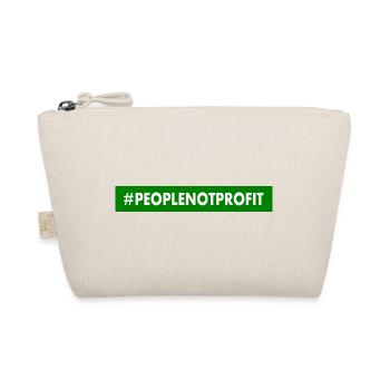 People not profit - Organic Pouch - nature - Front