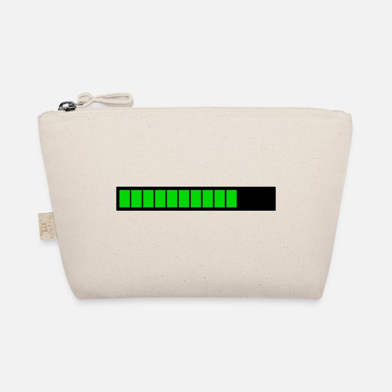 Barre de chargement rectangle Noir Vert (75%) Trousse biologique