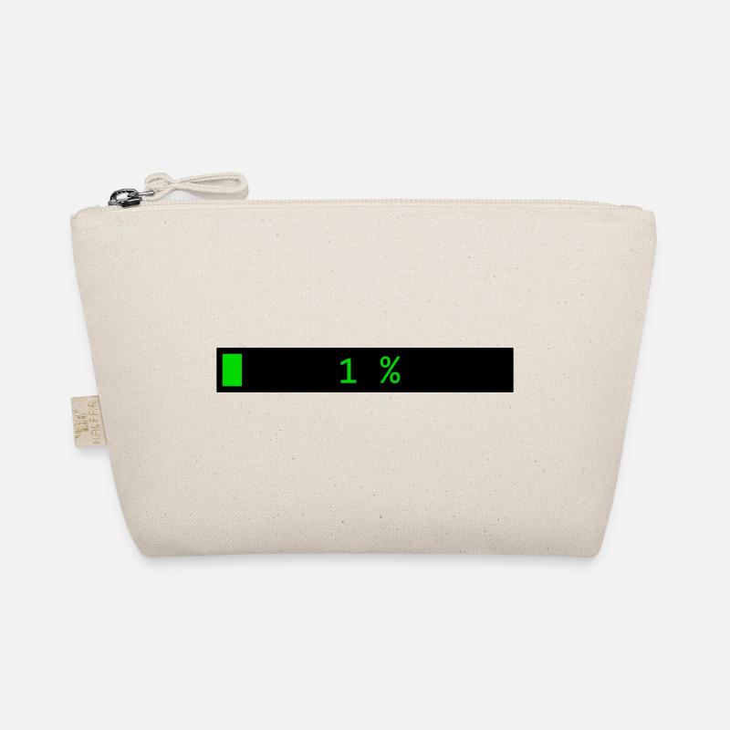 Rectangle loading bar Black Green 1% Organic Pouch