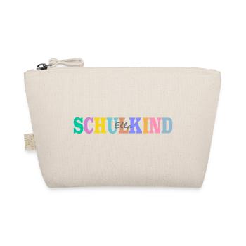 Schulkind mit Ella - Bio-Täschchen - Natur - Vorne