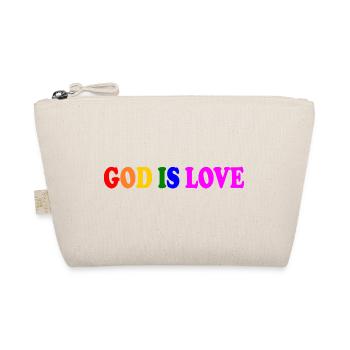 God is love - Trousse biologique - nature - Devant