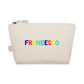 Name - Francesco - Bio-Täschchen - Natur - Vorne