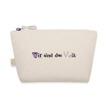 Wir sind das Volk - Bio-Täschchen - Natur - Vorne