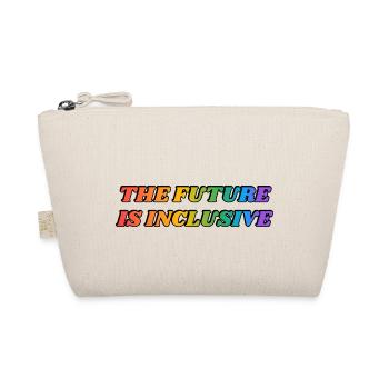 The Future Is Inclusive - Organic Pouch - nature - Front
