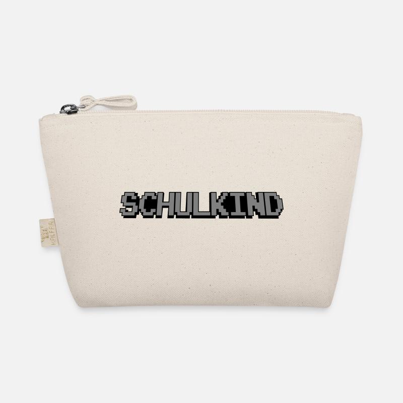 Schoolchild Pixel Organic Pouch