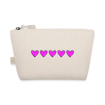 Ligne du cœur Amoureuse Amoureuse - Trousse biologique - nature - Devant