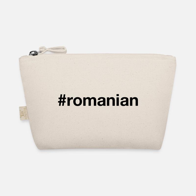 ROMANIAN Hashtag Rumänien Romania Rumänisch - Bio-Täschchen - Natur