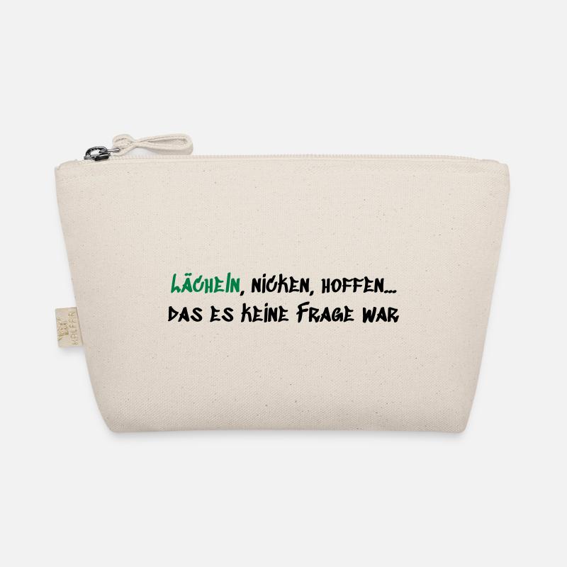 Lächeln Nicken Hoffen Bio-Täschchen