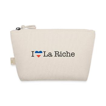 I love La Riche - Bio-Täschchen - Natur - Vorne