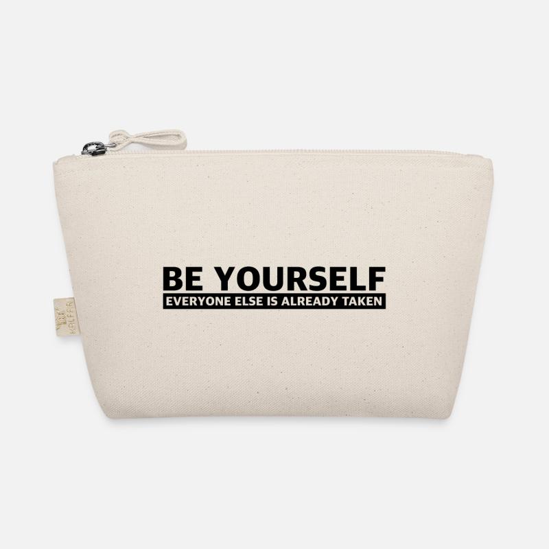 Sei du selbst | Be yourself tee Bio-Täschchen