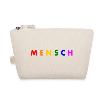 Mensch - Bio-Täschchen - Natur - Vorne