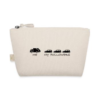 Mes abonnés et moi | Camion à ordures, sac poubelle - Trousse biologique - nature - Devant