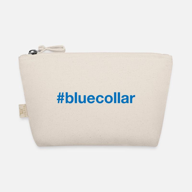 BLUE COLLAR Hashtag Bio-Täschchen