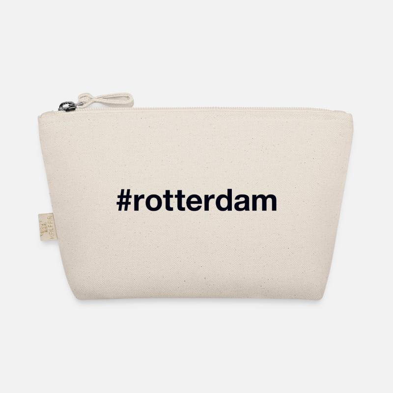 ROTTERDAM Hashtag Bio-Täschchen
