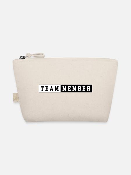 Team Member - Organic Pouch - nature - Front