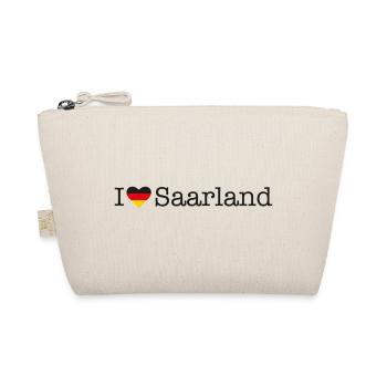 I love Saarland - Organic Pouch - nature - Front