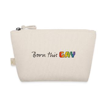 Rainbow né ce gay - Trousse biologique - nature - Devant