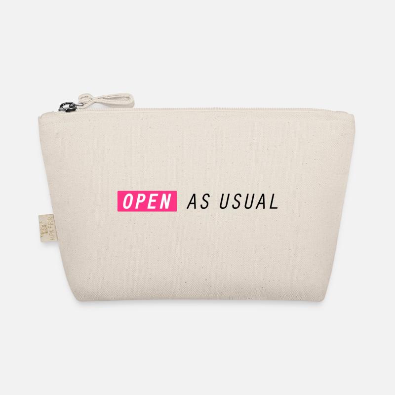 Open as usual ! Organic Pouch