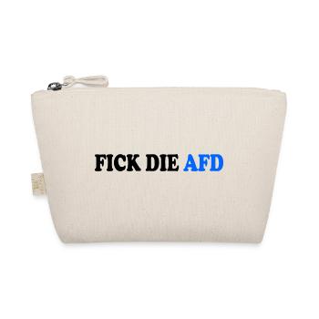 Fick die afd - Bio-Täschchen - Natur - Vorne