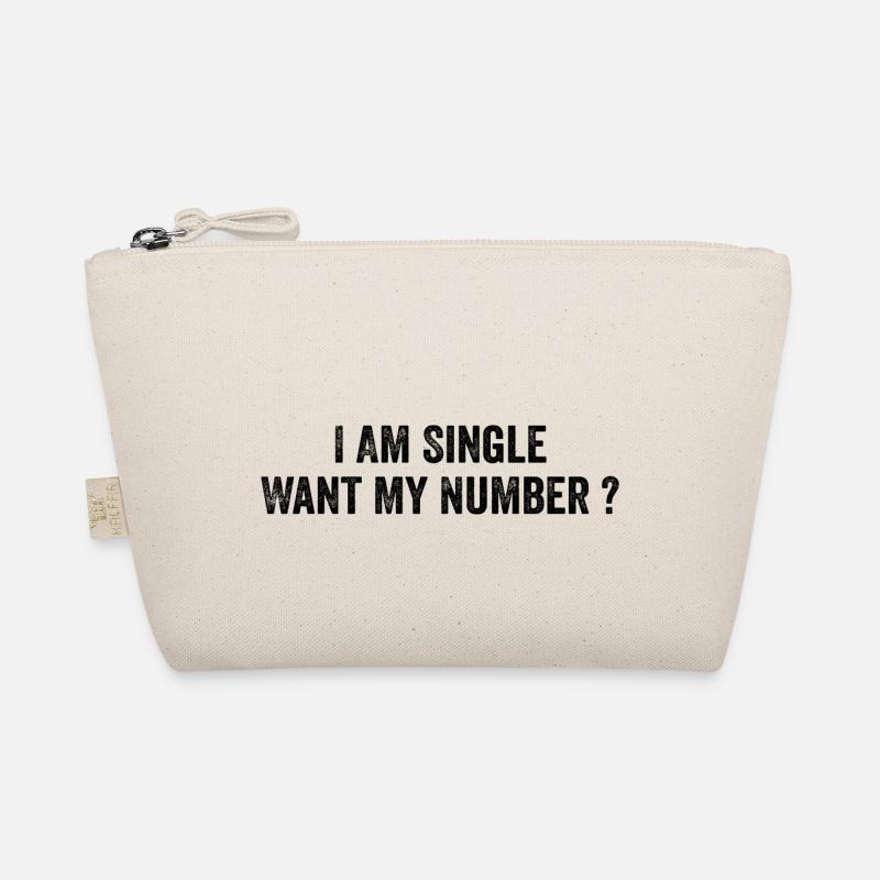 Ich bin Single will meine Nummer | Komisch Bio-Täschchen