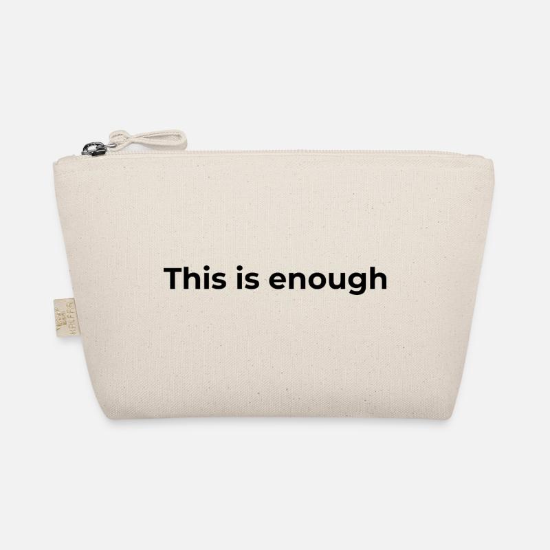 Affirmation Gift | This is enough Organic Pouch