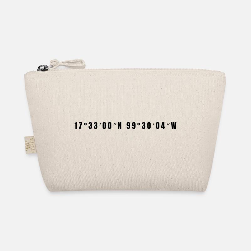 Anchorage, Alaska, USA Coordinates Organic Pouch