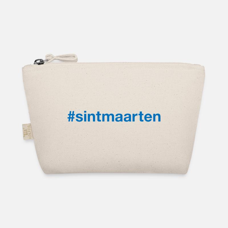 Sint Maarten Hashtag Bio-Täschchen