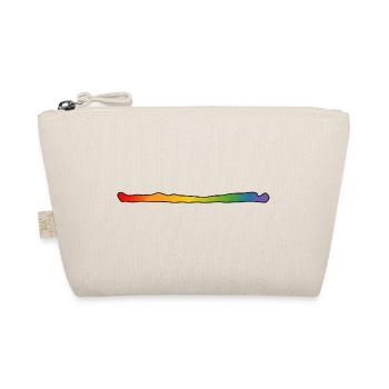 LGBT lgbtqi queer rainbow t-shirt - Organic Pouch - nature - Front
