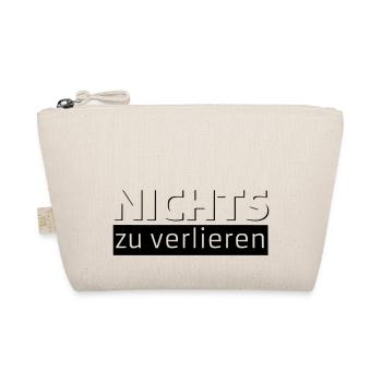 NICHTS zu verlieren - Bio-Täschchen - Natur - Vorne