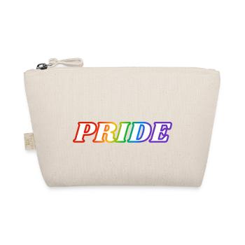 PRIDE Regenbogen LGBTQ schwul - Bio-Täschchen - Natur - Vorne