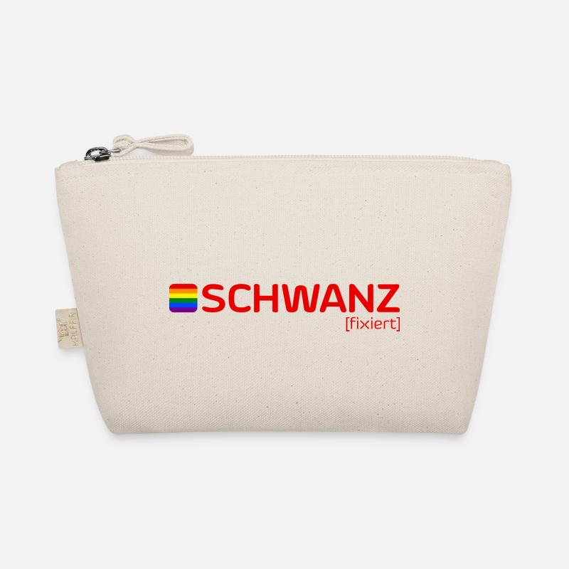 SCHWANZ [fixiert] Bio-Täschchen