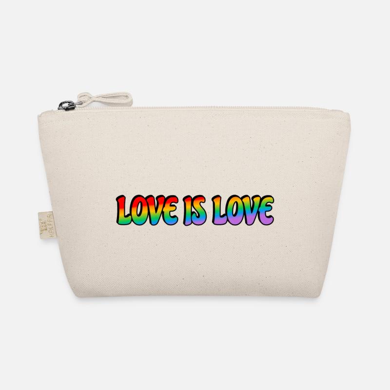 Rainbow Love is Love Organic Pouch