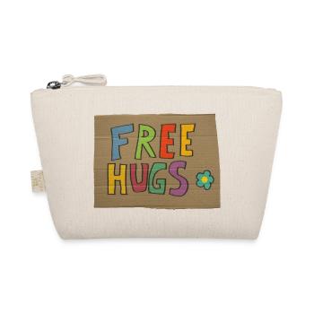 free hugs - Bio-Täschchen - Natur - Vorne