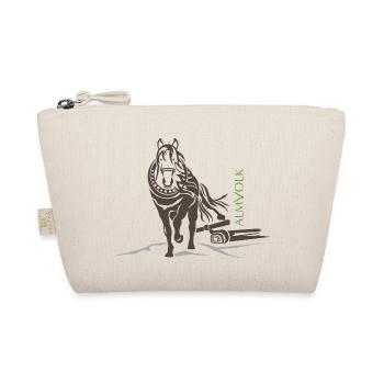 ALMVOLK Haflinger - Bio-Täschchen - Natur - Vorne