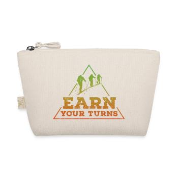 Earn your turns Tour reggae - Bio-Täschchen - Natur - Vorne