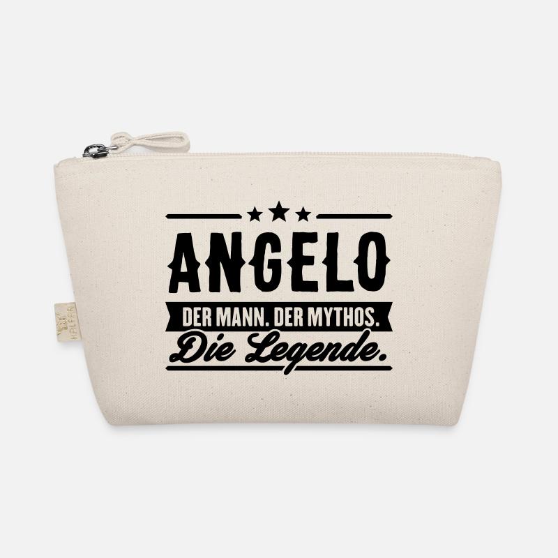 Mann Mythos Legende Angelo - Bio-Täschchen - Natur